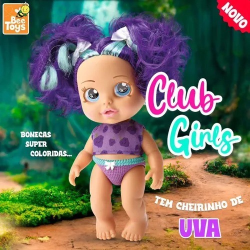 BONECA CLUB GIRLS SABORES BEE TOYS